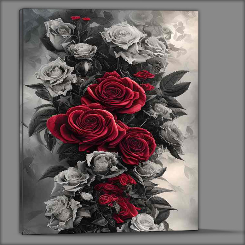 Buy Canvas : (Roses In Bloom)