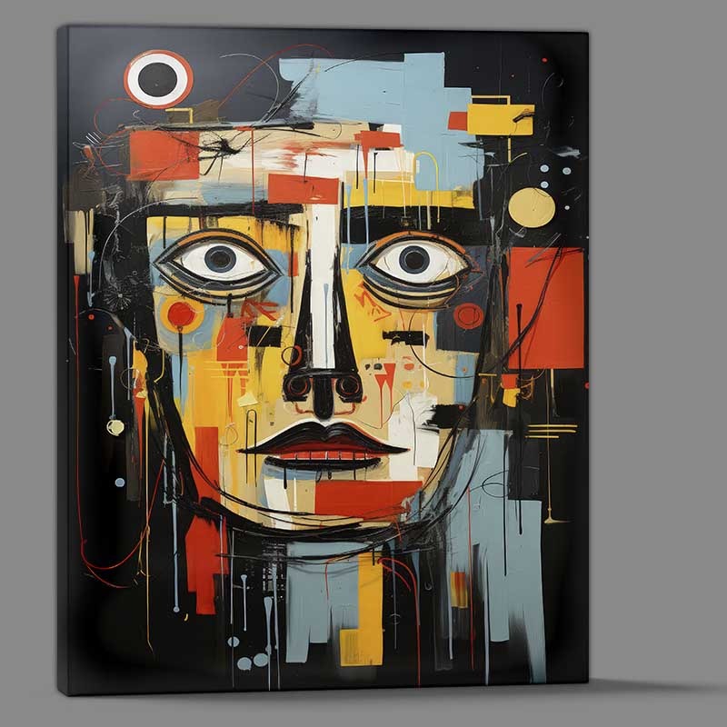 Buy Canvas : (Chromatic Carnival abstract)