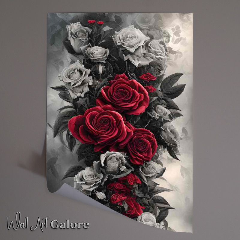 Buy Unframed Poster : (Roses In Bloom)