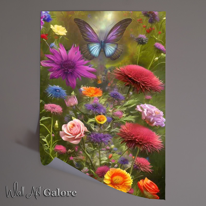Buy Unframed Poster : (Stunning Botanical Flowers In Bloom)