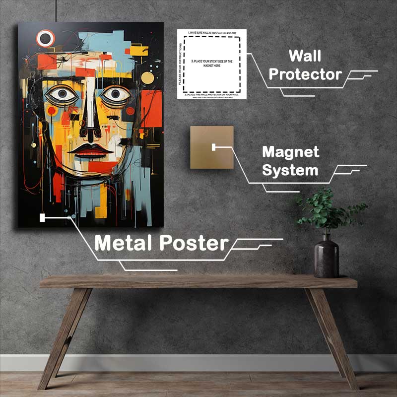 Buy Metal Poster : (Chromatic Carnival abstract)