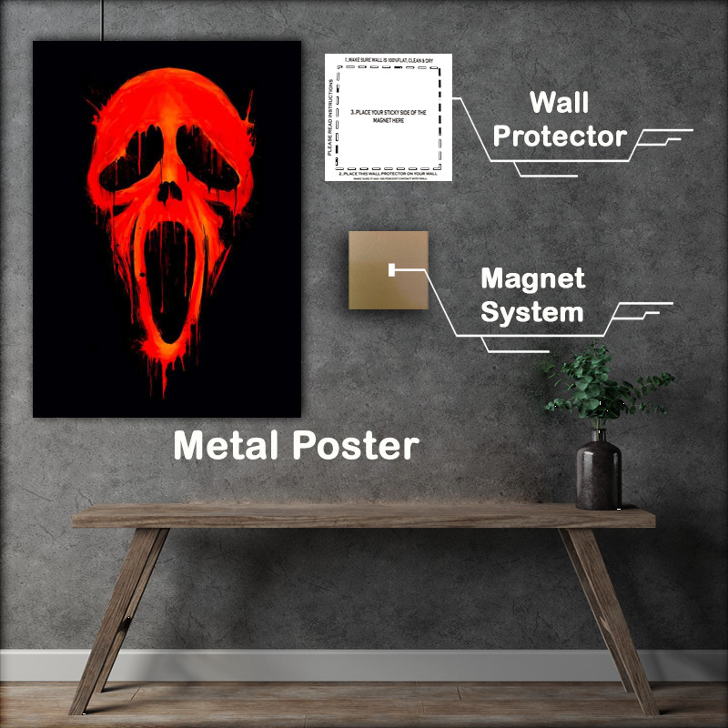 Buy Metal Poster : (Bloody Scream)