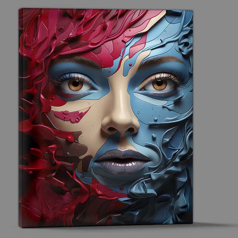 Buy Canvas : (Color palette poster art abstract)