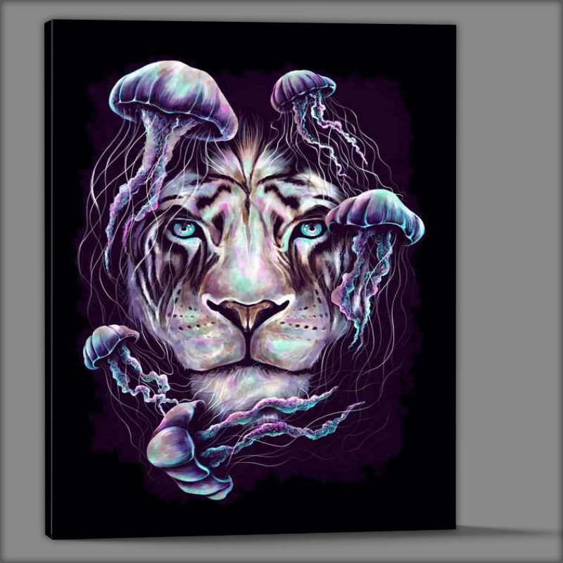 Buy Canvas : (Calm the beast)