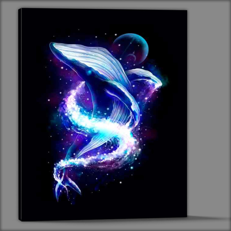 Buy Canvas : (Celestial Whale)