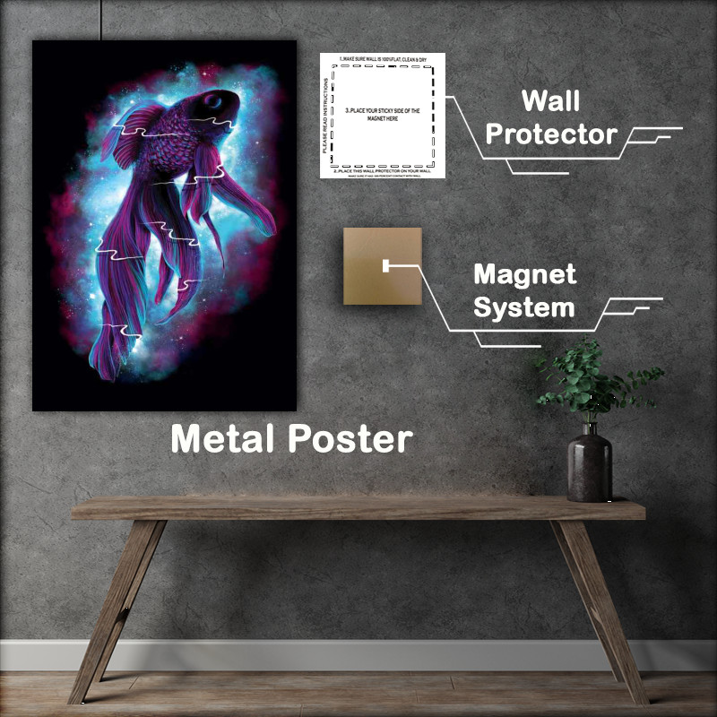 Buy Metal Poster : (Cosmic Ripple)