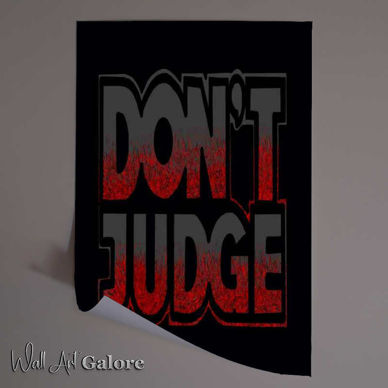 Buy Unframed Poster : (Dont judge)
