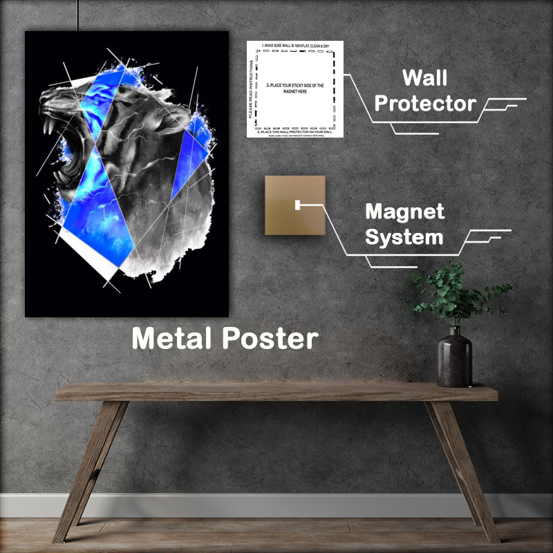 Buy Metal Poster : (Electro Tiger)