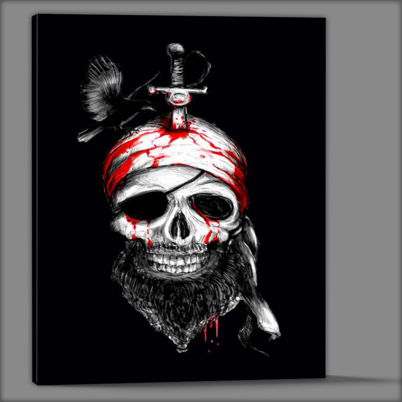 Buy Canvas : (Fallen Pirate)