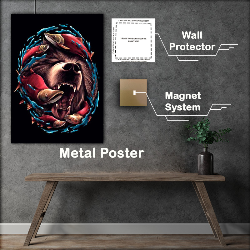 Buy Metal Poster : (Grizzly Fest)