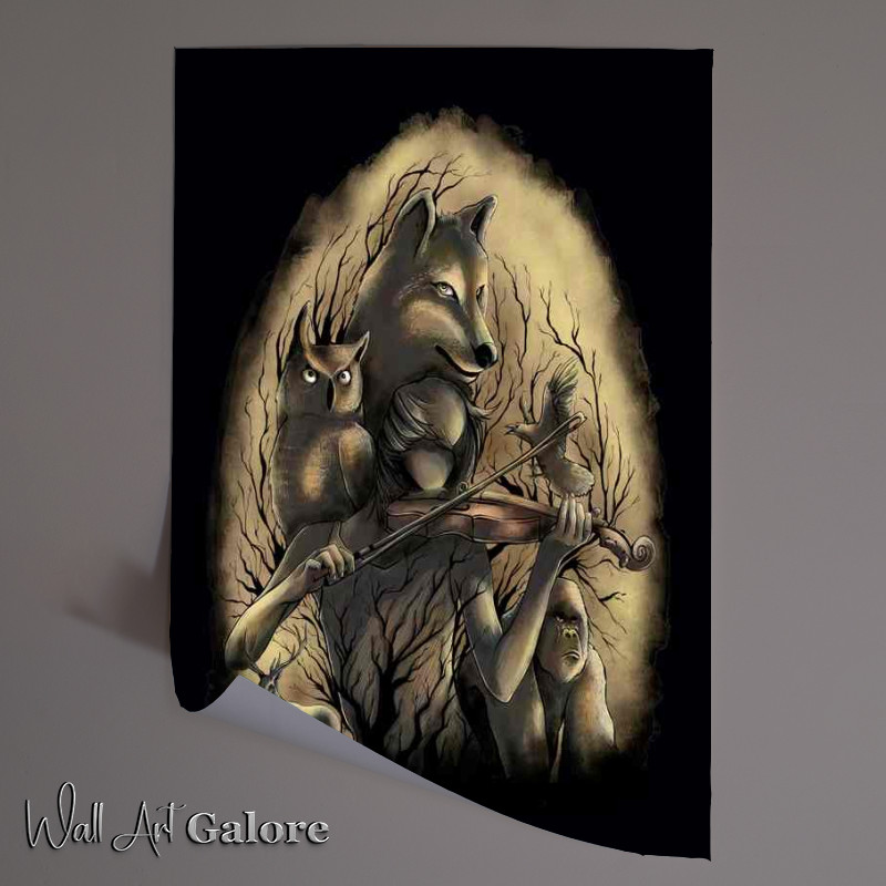 Buy Unframed Poster : (Midnight Music)