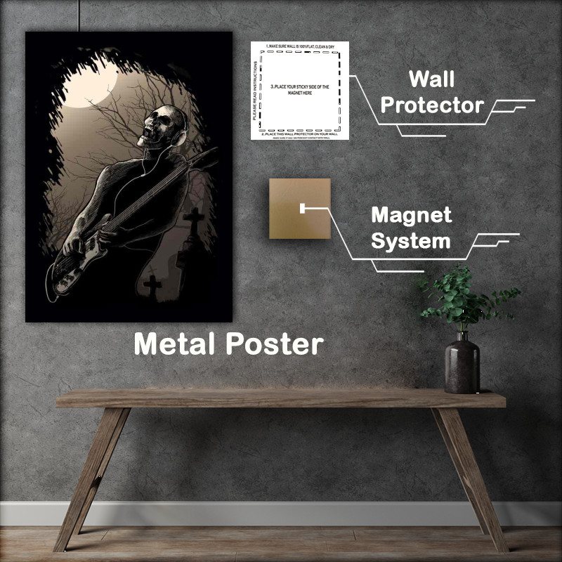 Buy Metal Poster : (Midnight Rock)