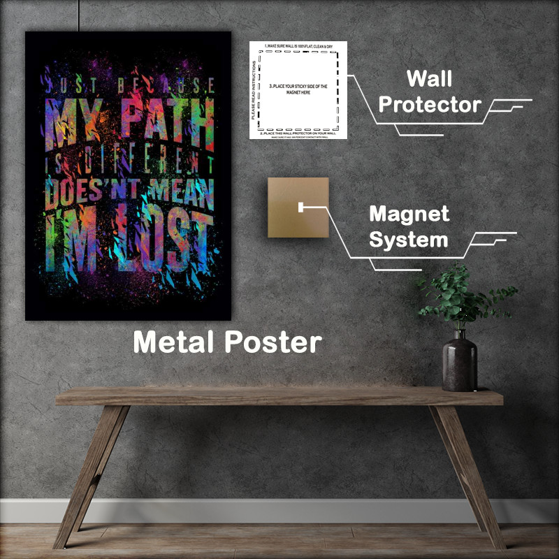 Buy Metal Poster : (My Path)