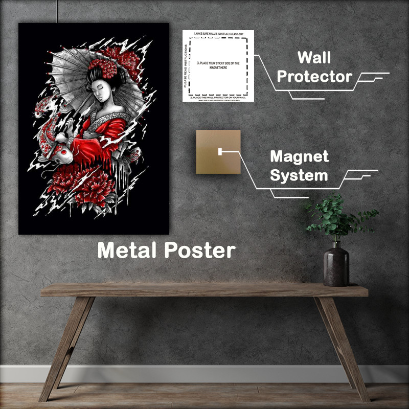 Buy Metal Poster : (One With Nature)
