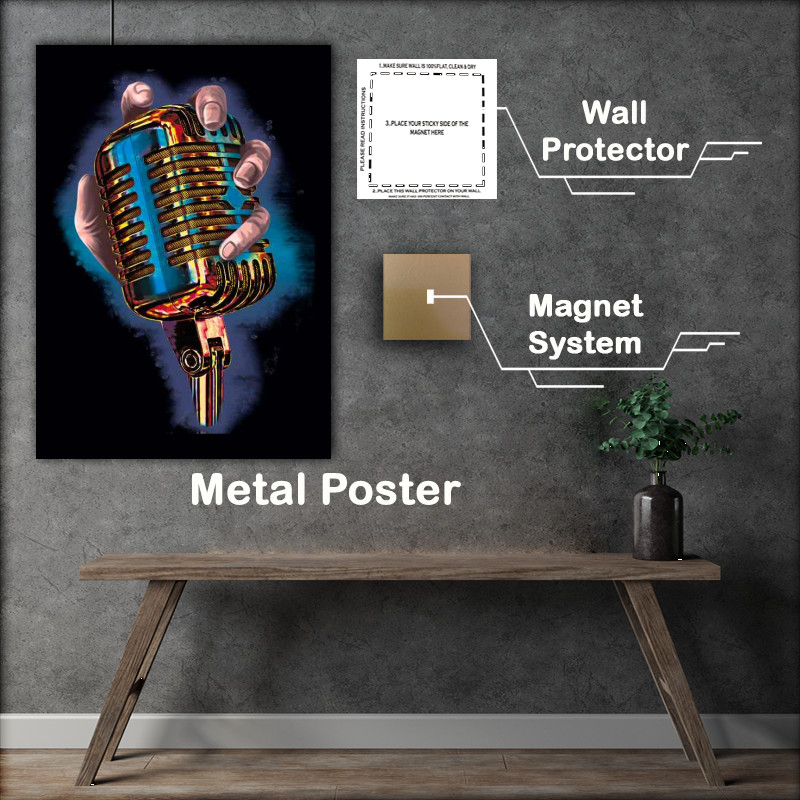 Buy Metal Poster : (Open mic)