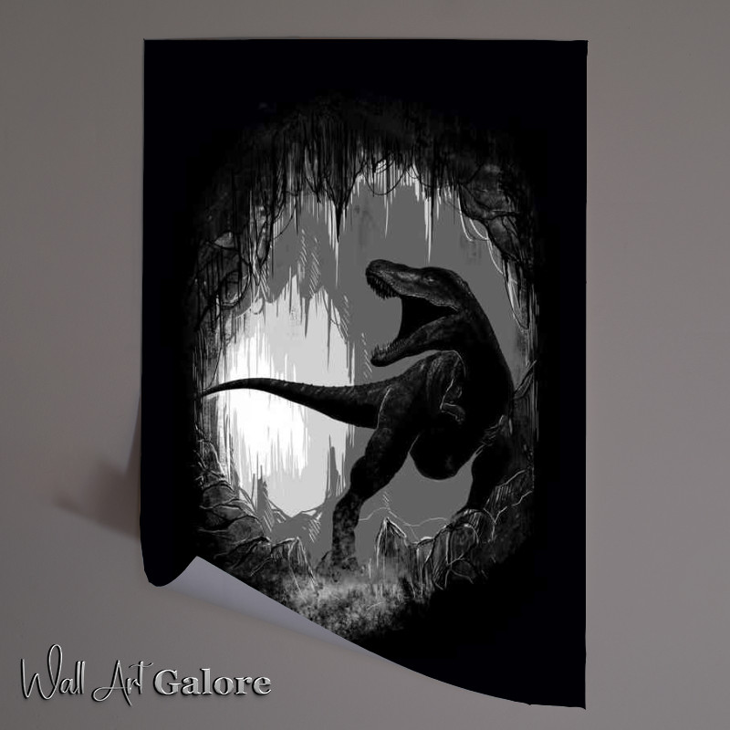 Buy Unframed Poster : (Prehistoric Cave)