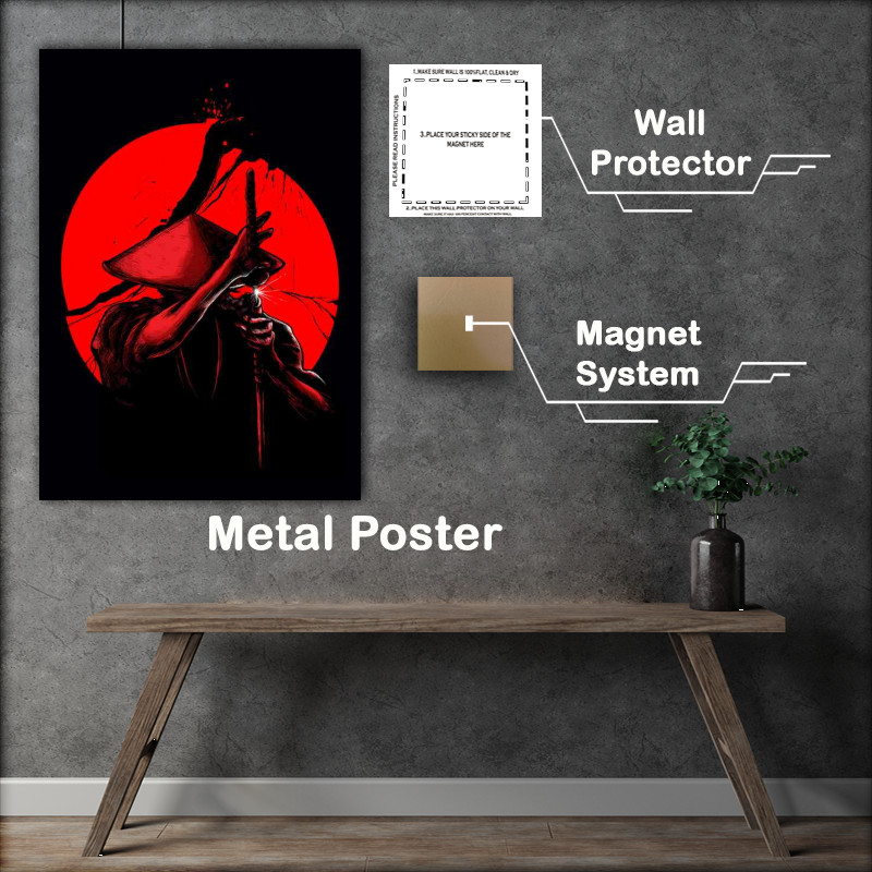 Buy Metal Poster : (Samurai slice)