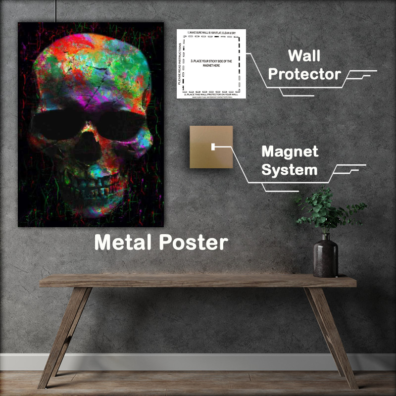 Buy Metal Poster : (Skull new)