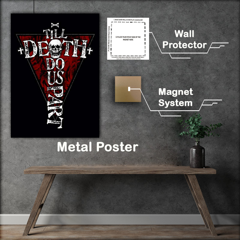 Buy Metal Poster : (Till Death Do Us Part)