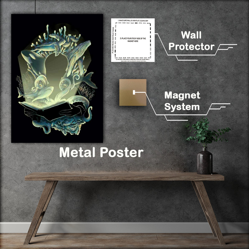 Buy Metal Poster : (Underwater Stories)
