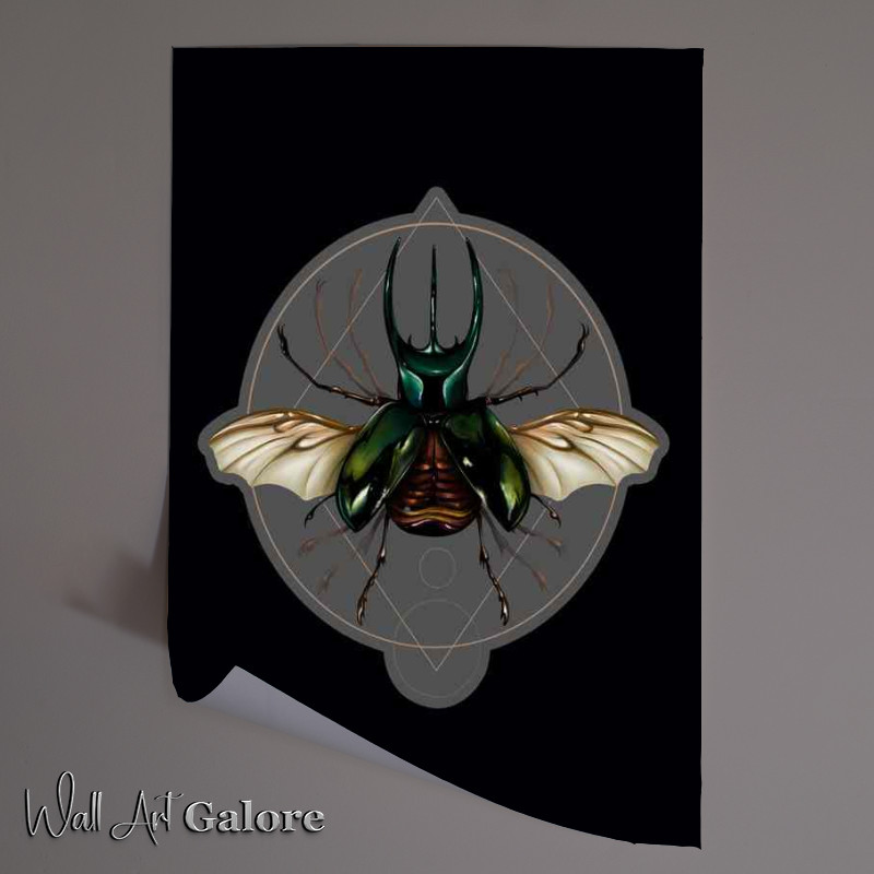 Buy Unframed Poster : (Vitruvian Beetle)