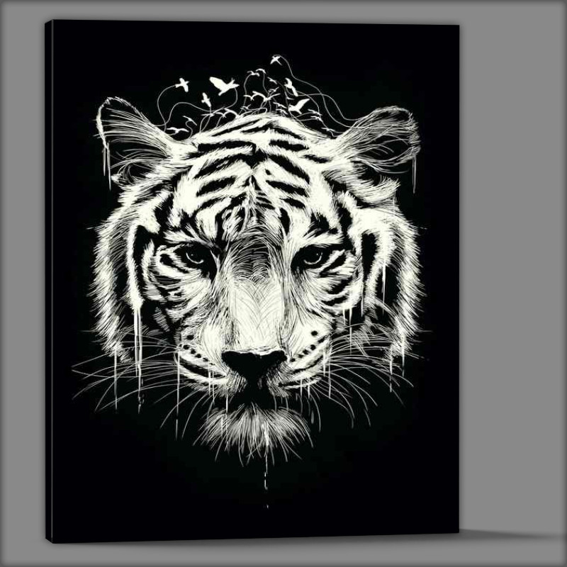 Buy Canvas : (interconnection tiger)