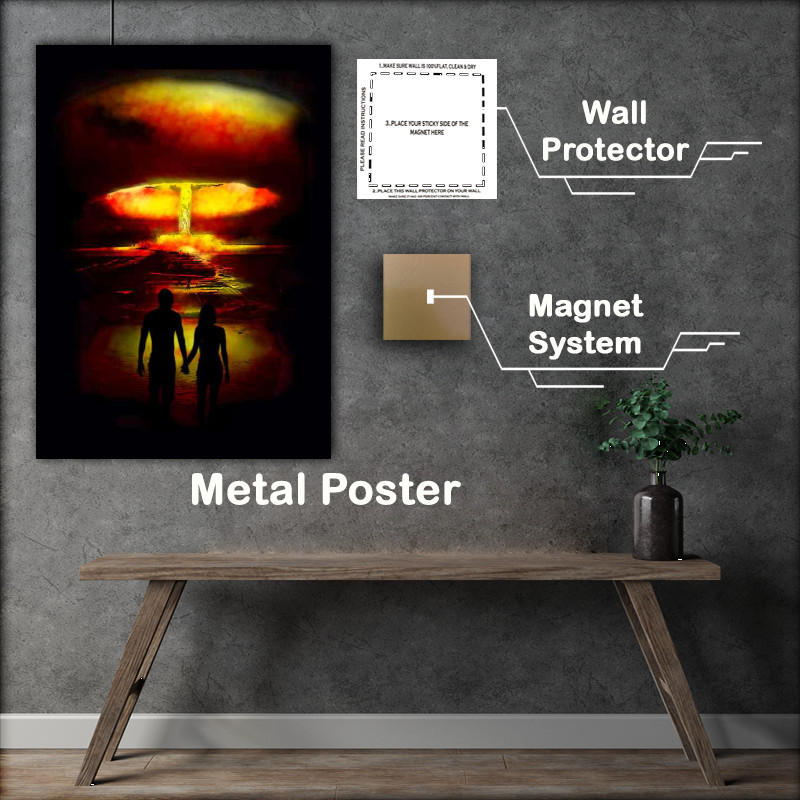 Buy Metal Poster : (love and war)