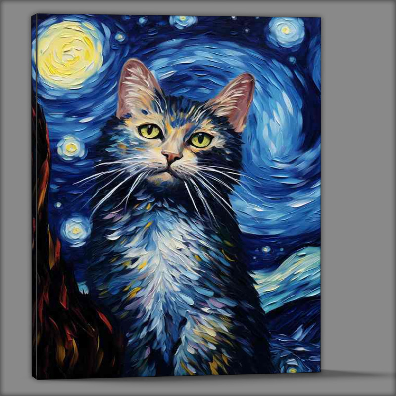 Buy Canvas : (Philosophicat Feline Thoughts on the Universe)