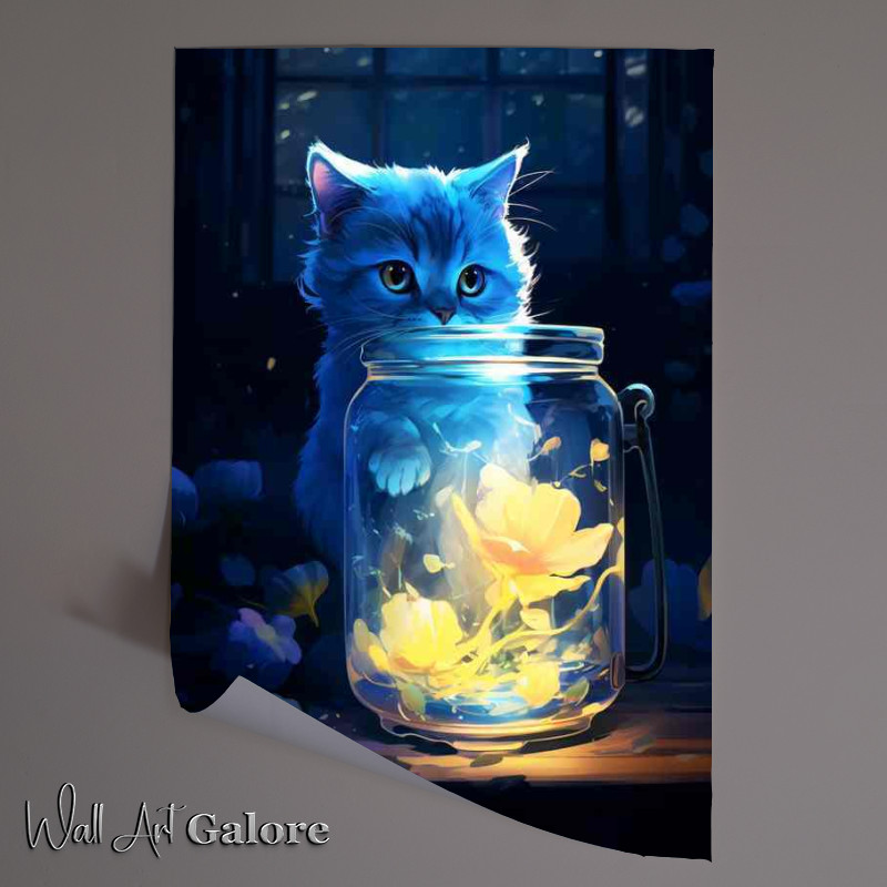 Buy Unframed Poster : (The Serene World of Cats and Nature)