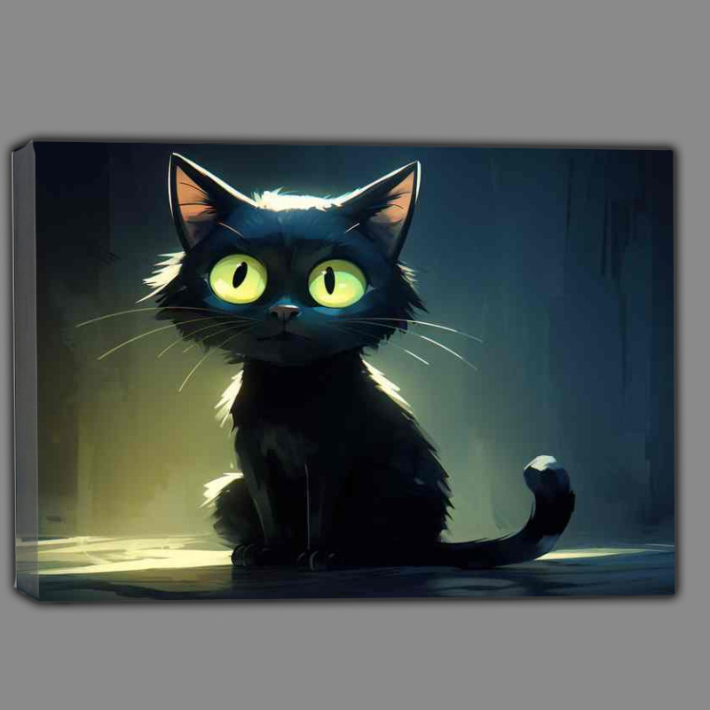 Buy Canvas : (Big Eyed Beauty The Chronicles of a Black Cat)