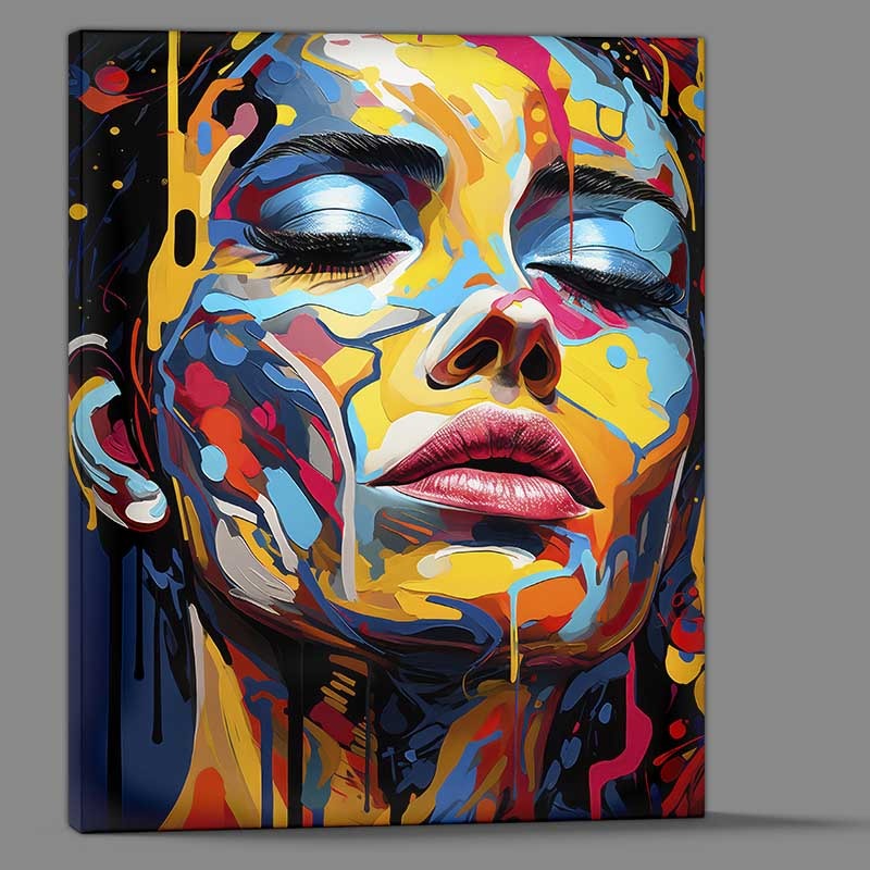 Buy Canvas : (Neon Fantasies drawing the future)