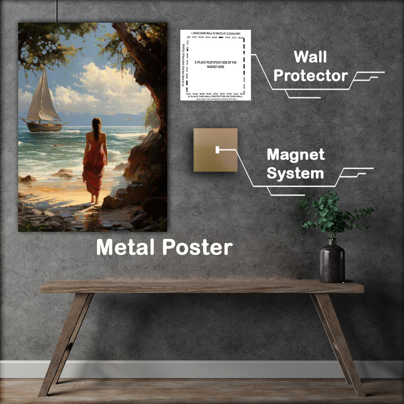 Buy Metal Poster : (Far Away Deams of Distant lands)