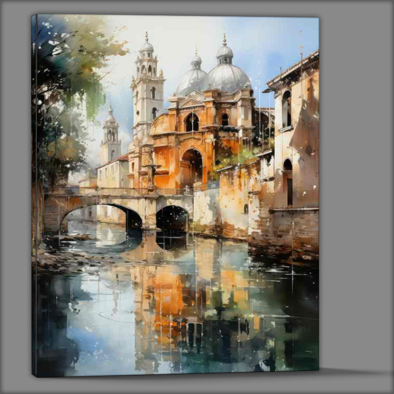 Buy Canvas : (Italian Reflections a dream of Love)