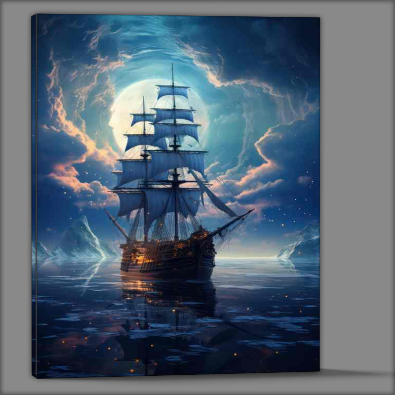 Buy Canvas : (Moons Caress Galleon Sails)