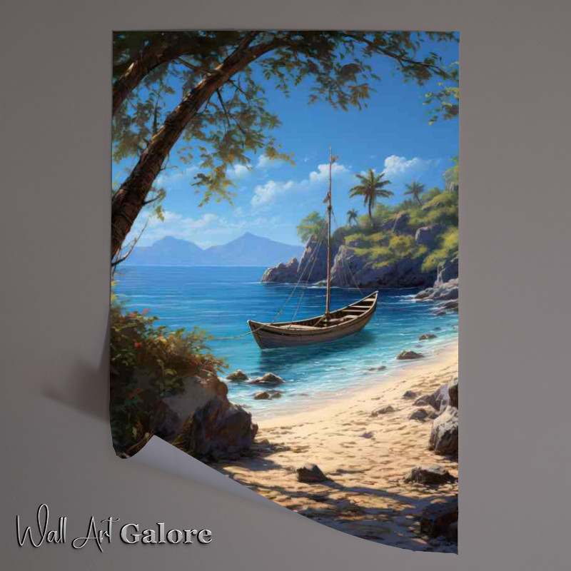 Buy Unframed Poster : (Small Boats Dream Water)