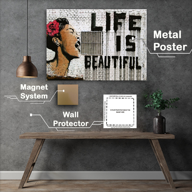 Buy Metal Poster : (Life Is Good)