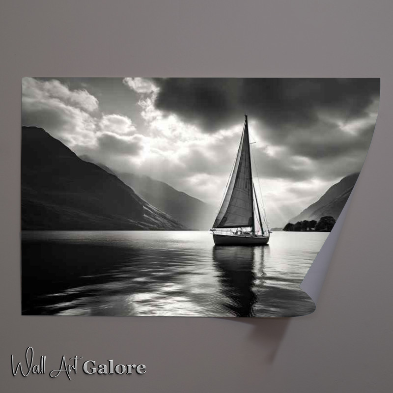 Buy Unframed Poster : (Yachts Journey On Waves Of Serenity)