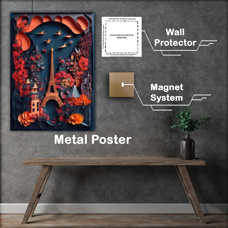 Buy Metal Poster : (All Aboard the Paris Express)