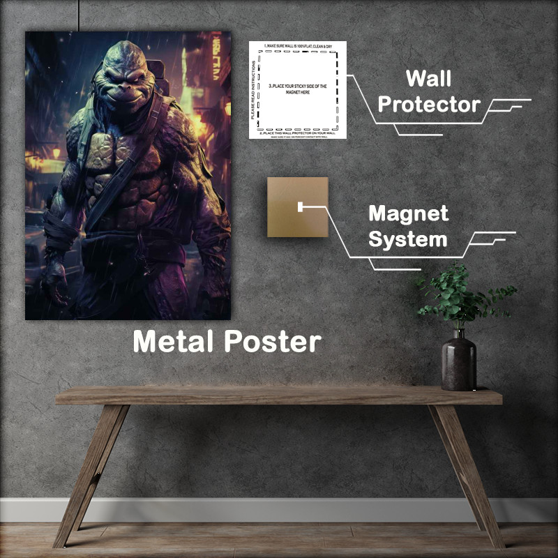 Buy Metal Poster : (Teenage mutant turtles the untold story)