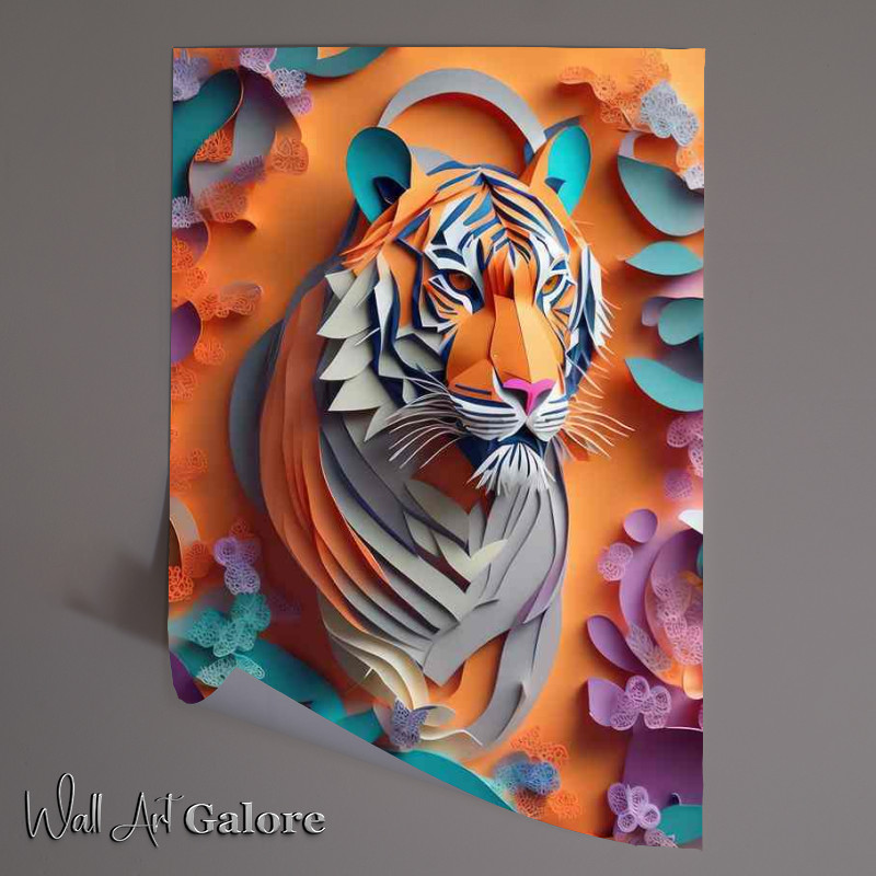 Buy Unframed Poster : (Magical Visions Of Terry The Tiger)