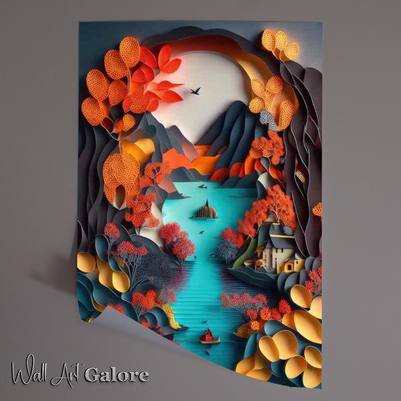 Buy Unframed Poster : (Riverfront Retreats Homes Are Made)