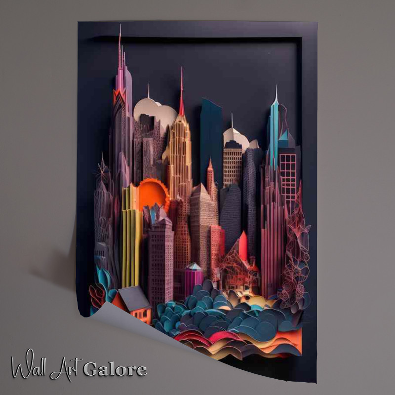 Buy Unframed Poster : (Sky High Sanctuaries Inner Citys)