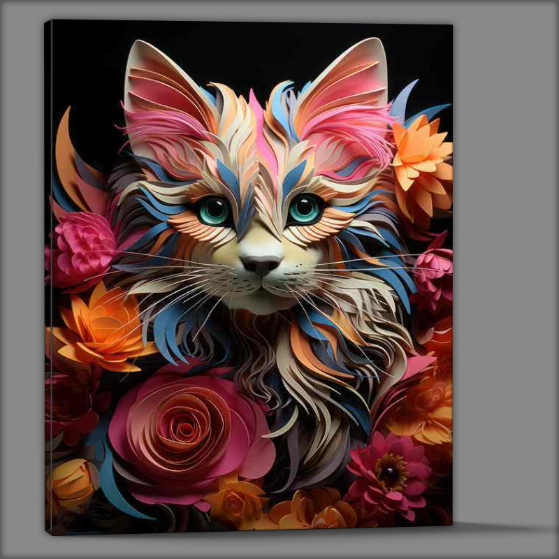 Buy Canvas : (The Beauty of The Lucy The Cat)