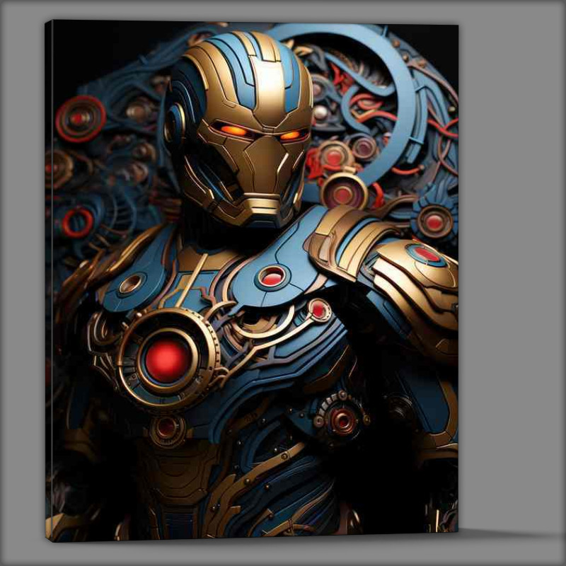 Buy Canvas : (The Machine Of The Hour Saviour Of Our City)