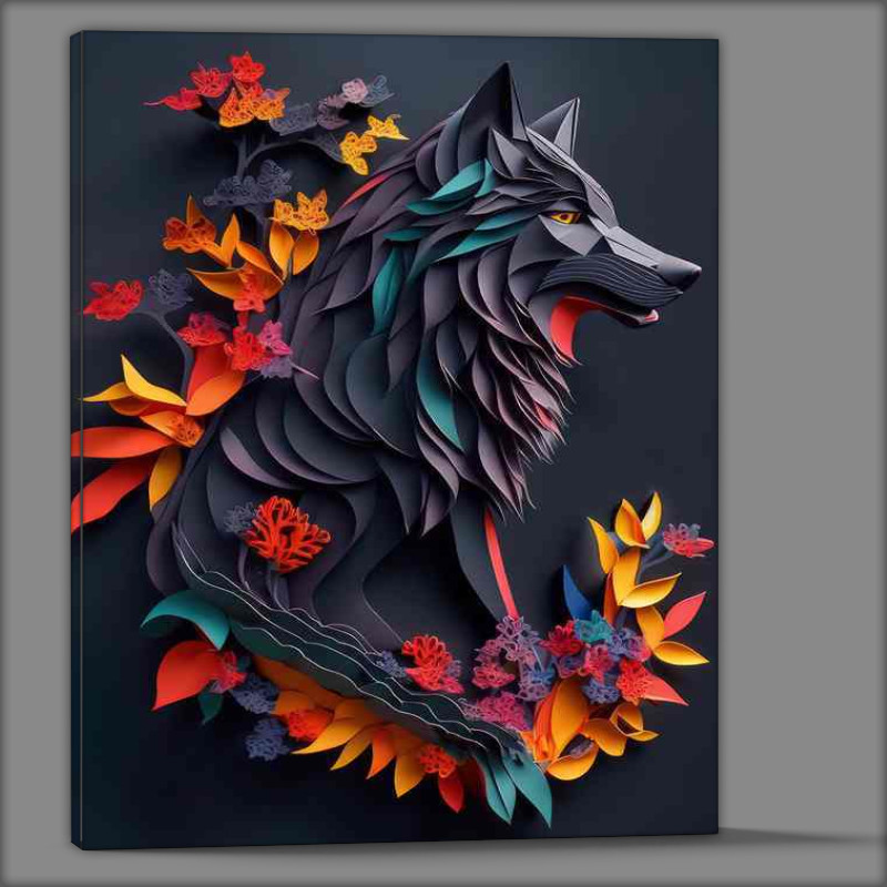 Buy Canvas : (he Enchanting Realm of Willo The Wolf Art)
