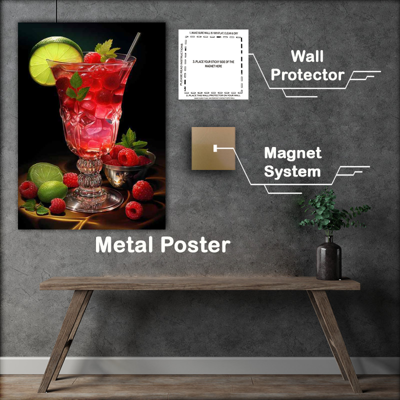 Buy Metal Poster : (Art of Aperitifs From Sours to Sips)