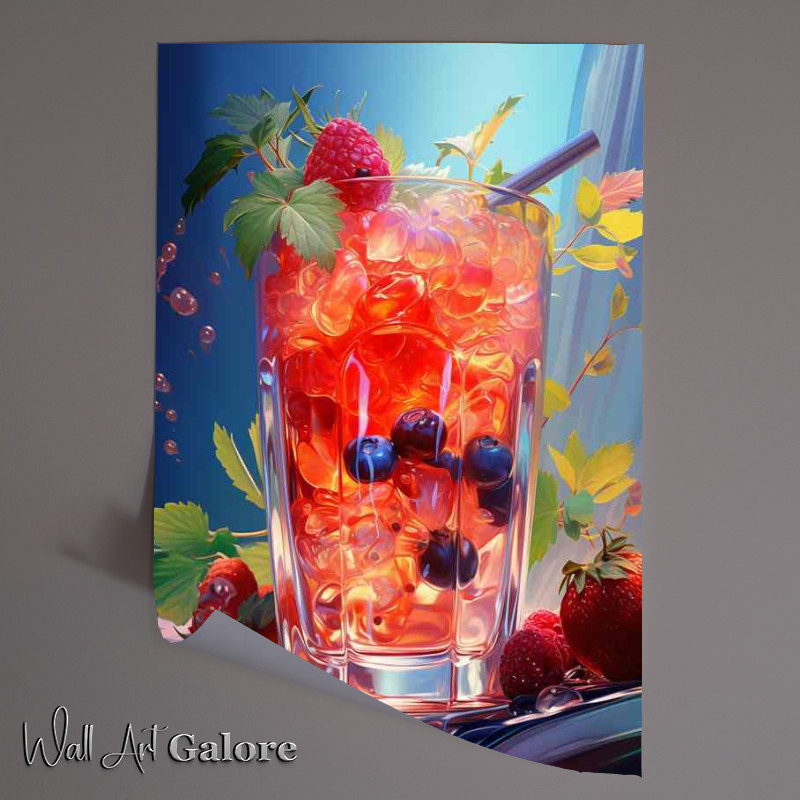 Buy Unframed Poster : (Garnish & Glam The Aesthetics of Embellished Drinks)