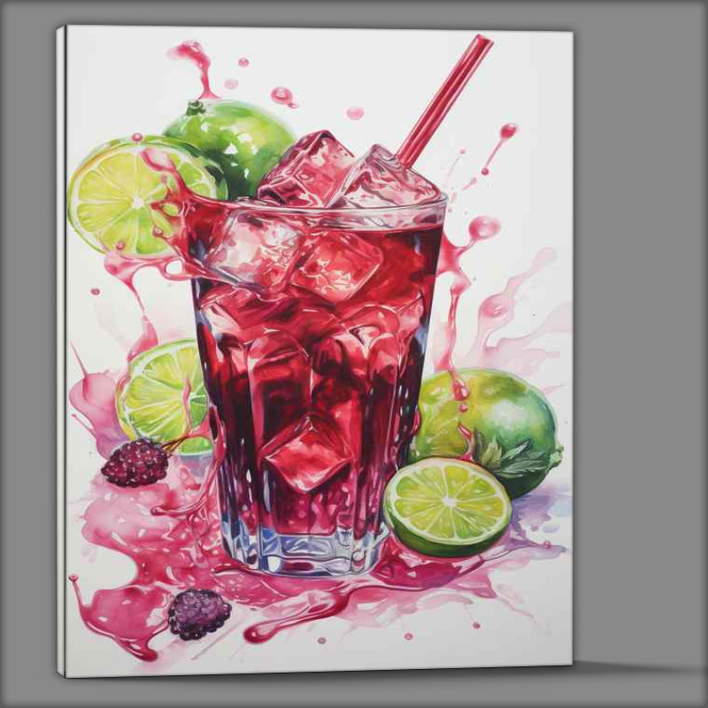 Buy Canvas : (Garnished Glory The Beauty of Embellished Cocktails)