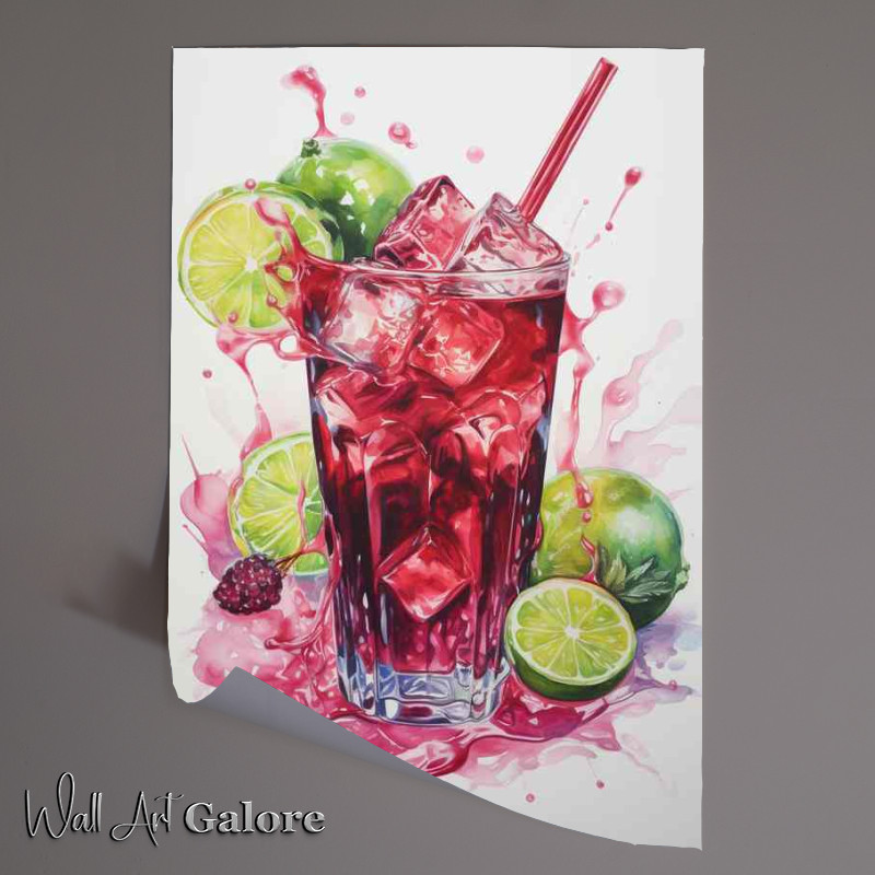 Buy Unframed Poster : (Garnished Glory The Beauty of Embellished Cocktails)