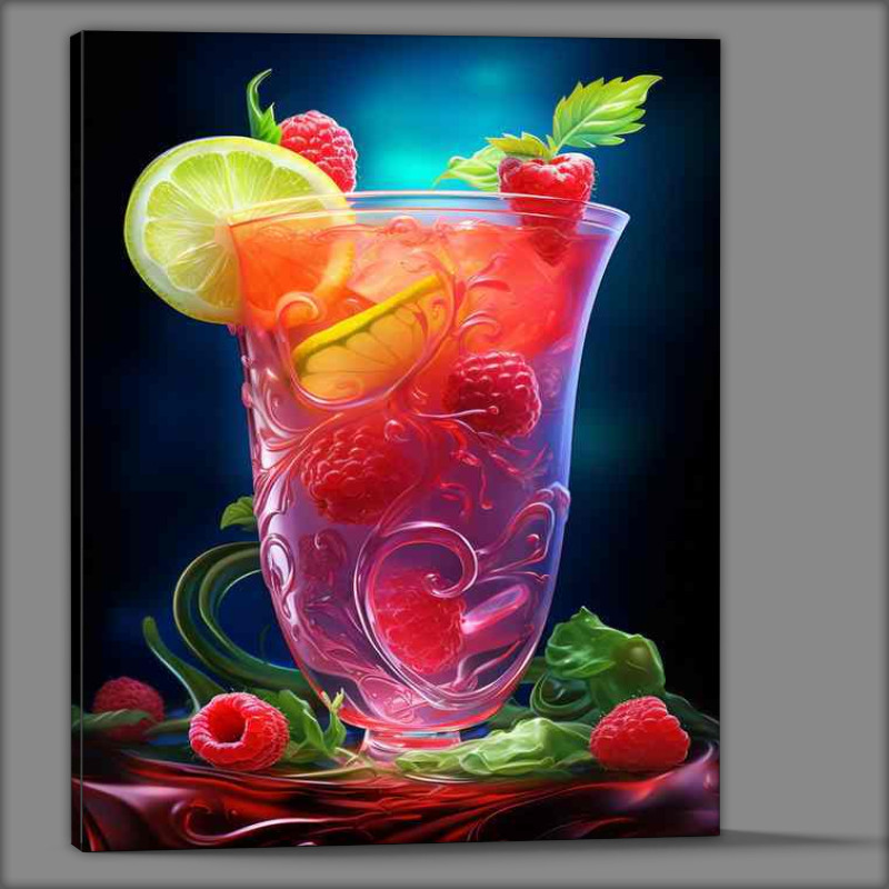 Buy Canvas : (Sips in Spectrum A Visual Guide to Iconic Cocktails)
